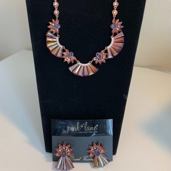 Park Lane Fan-tastique Necklace and Earrings | Collar y Aretes - Picture 1 of 3